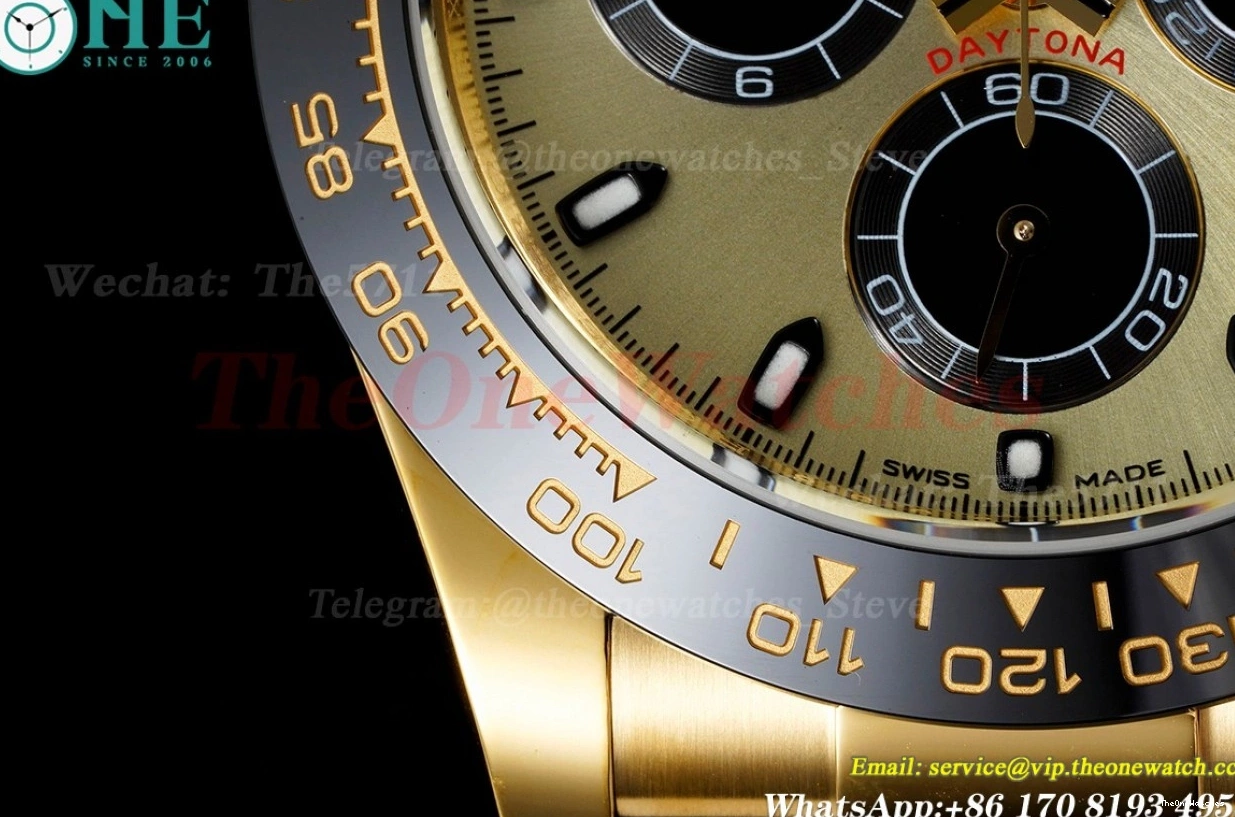 YG BTF 904L Dial SA4130 V2 RU 116518 Daytona Gold 0108